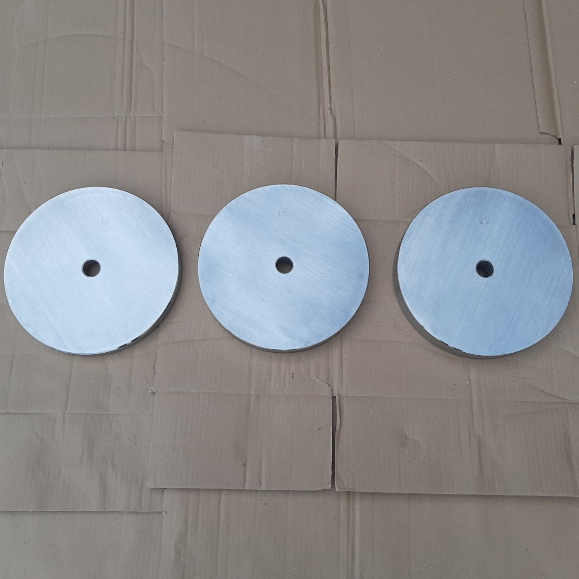 Блин диск для штанги 20 кг металлический утяжелитель Б0872два-7 - фото 2 - id-p2051351039