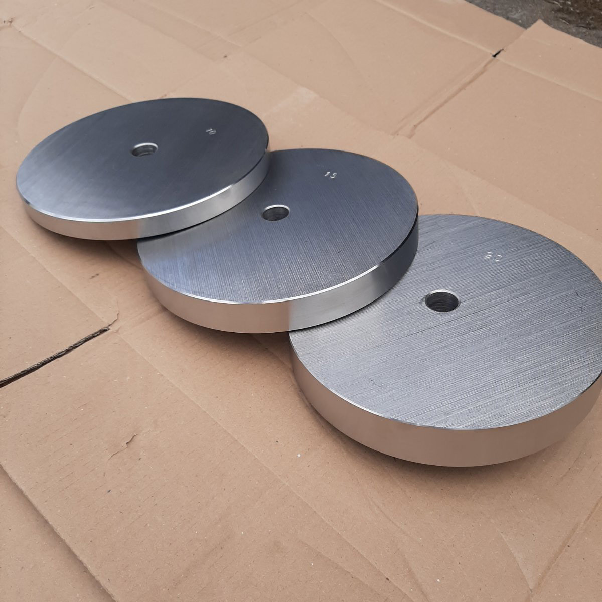 Блин диск для штанги 20 кг металлический утяжелитель Б0872два-7 - фото 4 - id-p2051351039