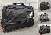Малая дорожная сумка на колесиках объём 55 литров с расширением 68 литров NF-137 А9358-7