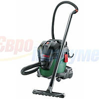 Пилосос будівельний промисловий Bosch Universal Vac 15 (06033D1100) для вологого та сухого прибирання