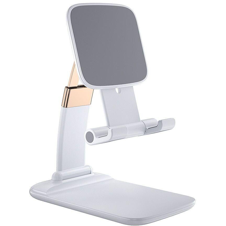 Підставка ESSAGER настільна під мобільний телефон планшет Knight Foldable Desk White (EZJZM-QS02), фото 1