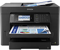 БФП струменевий кольоровий A3 Epson WorkForce WF-7840DTWF (C11CH67402) принтер, сканер, копір Б4634