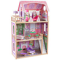 Кукольный домик игровой для Барби AVKO Вилла Бергамо детский деревянный для детей Б2442-7