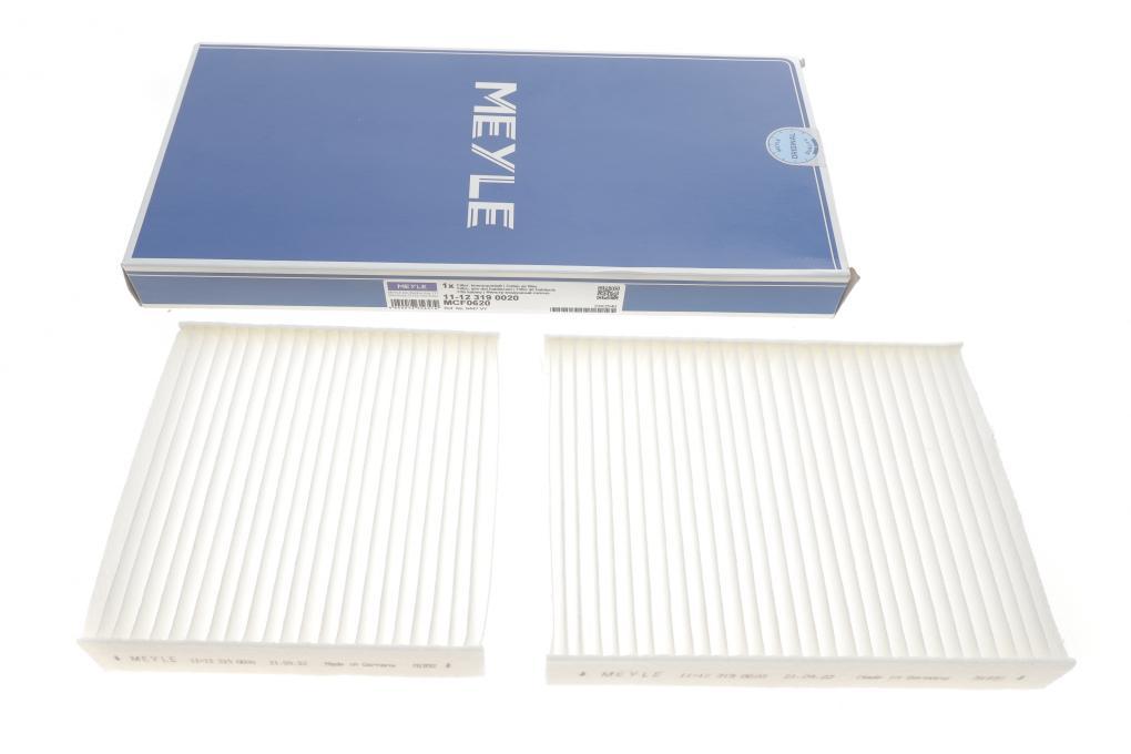 Фільтр салону Citroen C3/Peugeot 207/208 09- (к-кт 2 шт) MEYLE 11-12 319 0020 UA62, фото 1