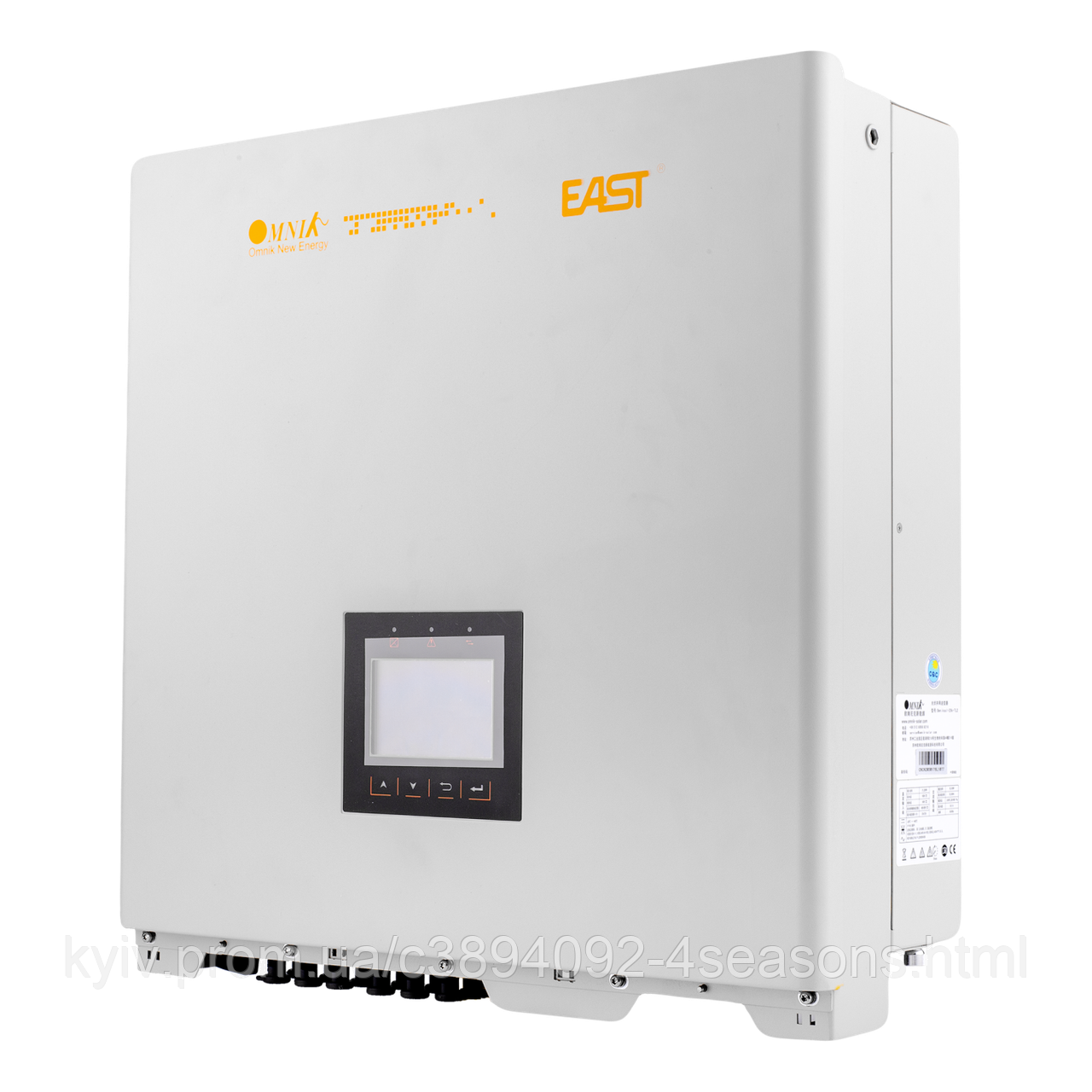 Сонячний мережевий інвертор OMNIK 20kW, фото 1