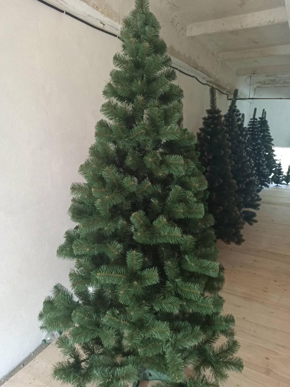 Новогодняя искусственная елка сосна с подставкой (ПВХ) рождественская ель А1086-7 - фото 6 - id-p2051336833