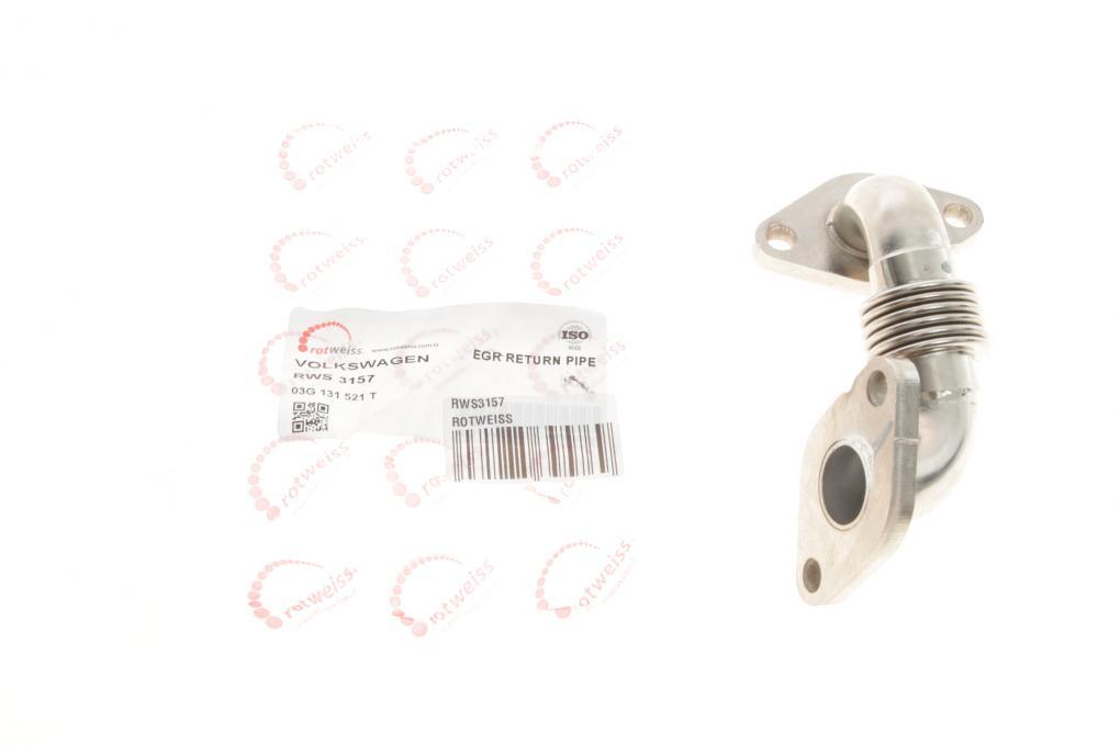 Трубка клапана EGR VW Golf V 2.0 TDI 03-08 ROTWEISS RWS3157 UA61