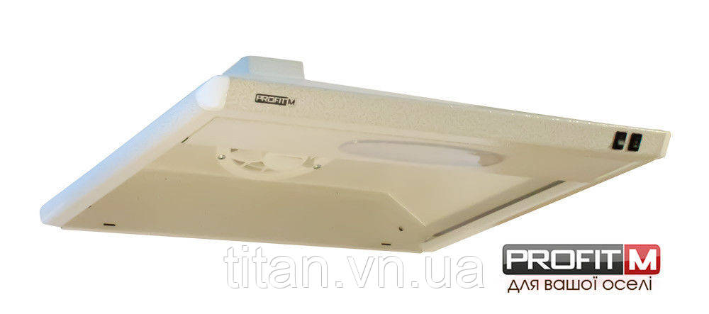 Витяжка кухонна Profit M Фортуна Стандарт ширина 50 см біла, фото 1