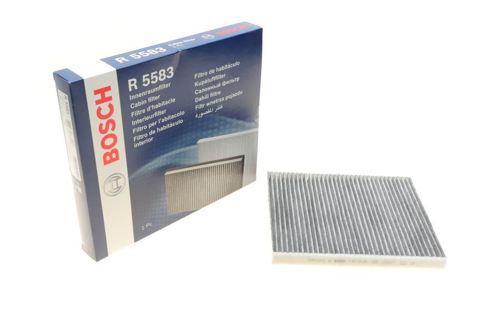 Фільтр салону Fiat Panda 1.1-1.4 JTD 95-/Ford Ka 1.2/1.3 TDCi 08-16 (вугільний) BOSCH 1 987 435 583 UA62