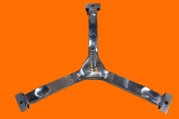 Хрестовина барабана Атлант АТ-281, 730136201500, D=17/20/25 мм, L=124 мм нержавіюча сталь, фото 1