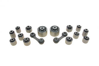 Комплект сайлентблоків задньої підвіски Opel Vectra C 02-05 (14шт) (+ 2 тяги стабілізатора) BGKIT-15 UA62