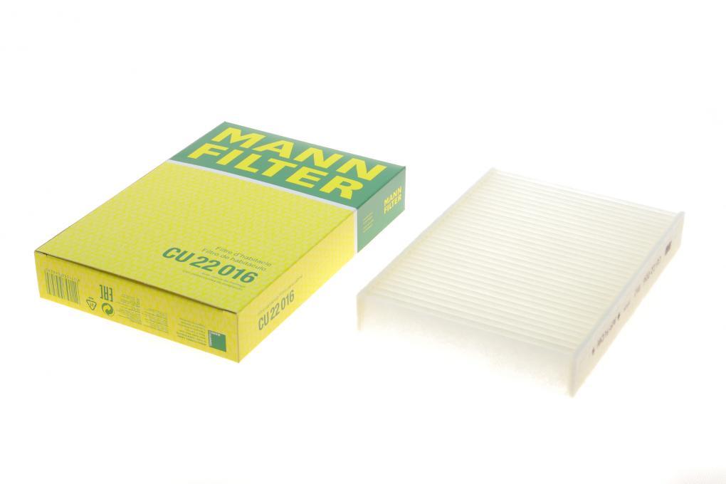 Фільтр салону MB Vito (W447) 14-/EQV (W447) 20- MANN-FILTER CU 22 016 UA62, фото 1