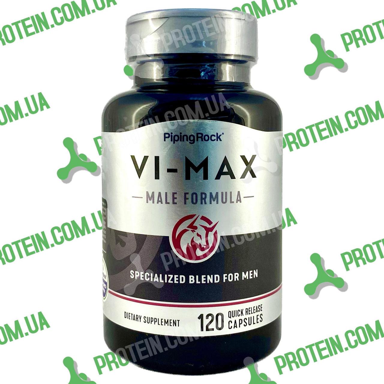 Бустер Тестостерону Piping Rock Vi-Max "MEN ONLY" Male Formula 120 капс, фото 1