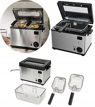 Фритюрниця SilverCrest SEF3 2000 B1— 2000 Вт, 4 літри