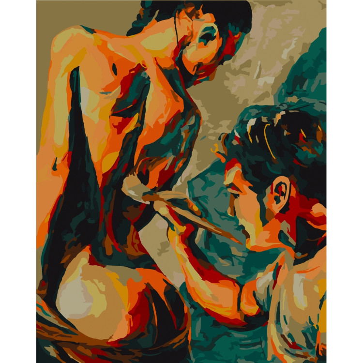 Картина за номерами Рискання оголеної дівчини 40*50 см ArtCraft 10332-AC
