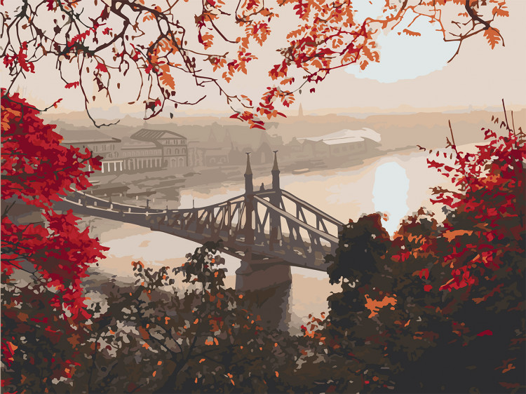 Картина за номерами Міст свободи. Будапешт 40*50 см ArtCraft 10560-AC