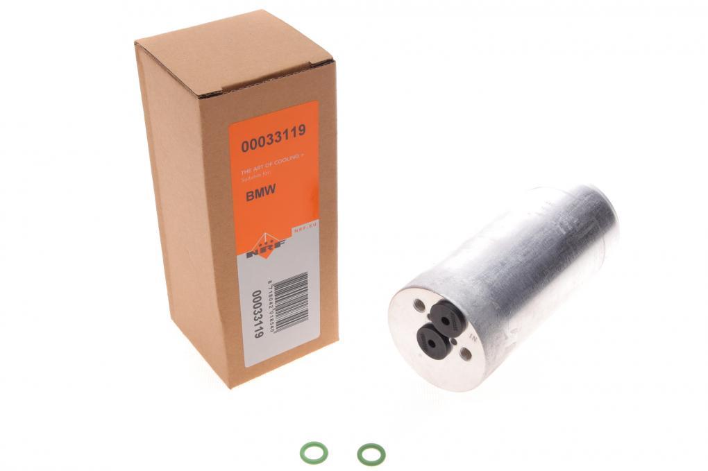 Осушувач кондиціонера BMW 3 (E46)/5 (E39)/7 (E38)/X3 (E83) 1.6-4.0 96-11 NRF 33119 UA62, фото 1