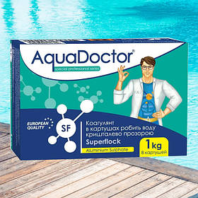AquaDoctor SuperFlock препарат для освітлення води в картушах, 1 кг