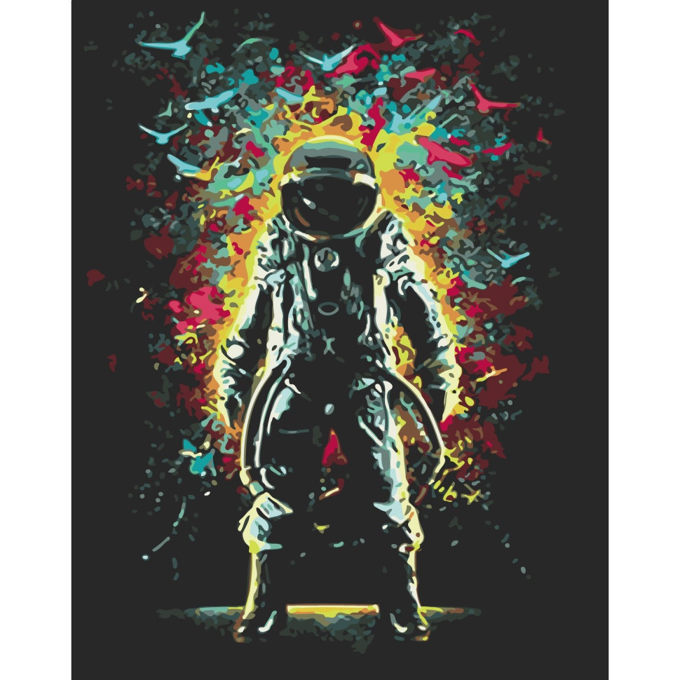 Картина за номерами Астронавт. Космос 40*50 см Art Craft 10008-AC