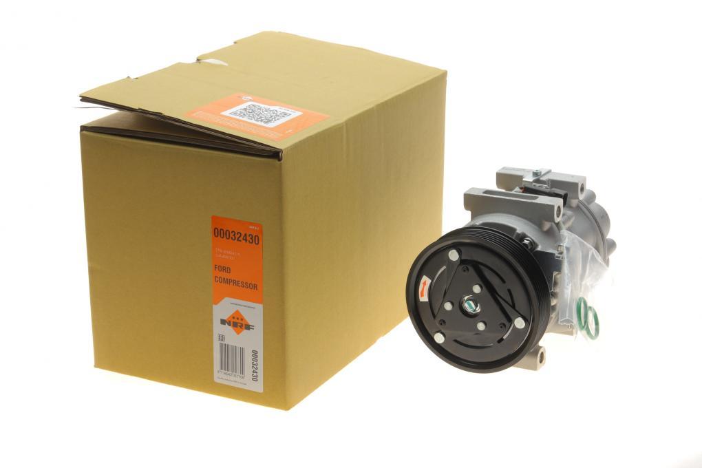 Компресор кондиціонера Ford Focus II/C-Max/Volvo C30/C70/S40/V50 2.0D 03-12 NRF 32430 UA62, фото 1