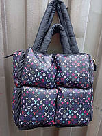 Стеганая дутая сумка Louis Vuitton, дутик, сумка на молнии, стильная сумка, модная сумка Louis Vuitton 2