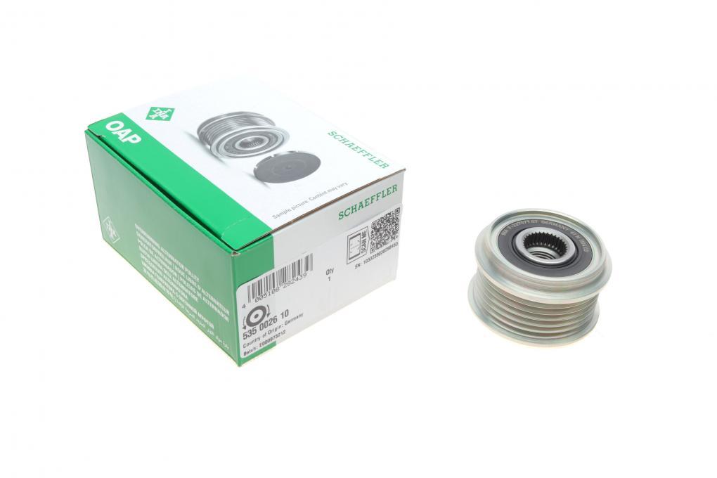 Шків генератора Volvo C70 2.0/2.3 93-05 INA 535 0026 10 UA62