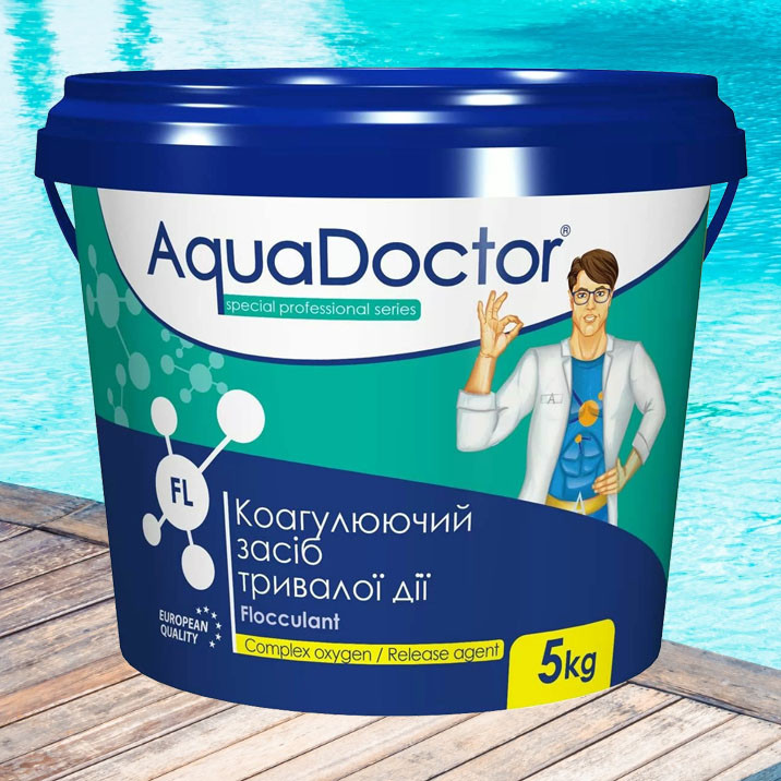 AquaDoctor FL препарат для освітлення води в гранулах, 5 кг