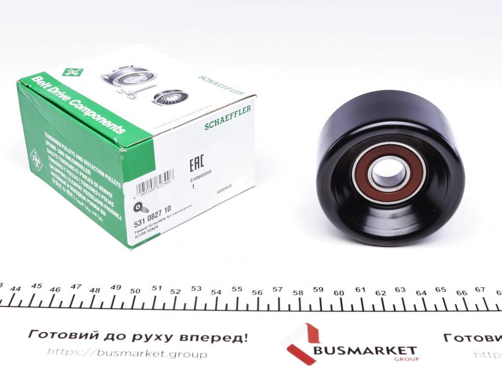 Ролик генератора Honda Accord VII 2.0/2.4i 03-08 (натяжний) (75.5x33.5) INA 531 0827 10 UA62