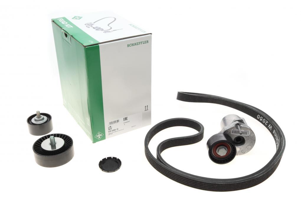Комплект ременя генератора BMW 3 (E90) 04-11 (6PK1817), N47/M47/N57 INA 529 0368 10 UA61