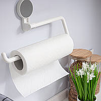 Держатель для бумажных полотенец настенный клейкий для ванной, кухни из пластика
