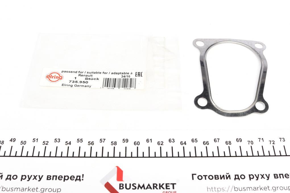 Прокладка труби вихлопної Renault Kangoo 1.9 dTi 00- ELRING 735.950 UA61