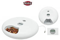 Автоматична електронна годівниця для собак та котів Trixie TX5 6х180мл, білий, Автогодівниця для тварин