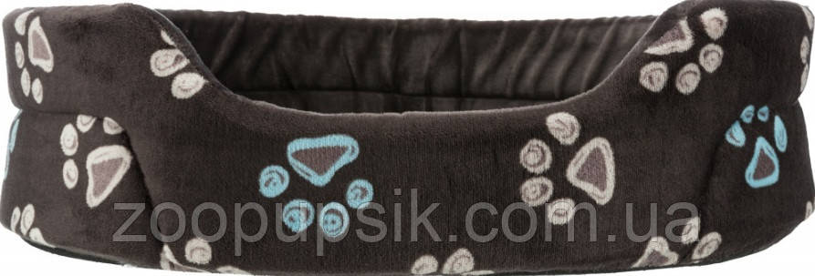Мягкий лежак лежанка для собак и котов Джимми 65×55 см,Спальные места для домашних животных Trixie,чёрный - фото 7 - id-p2051480445