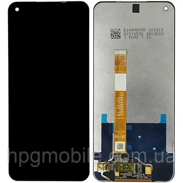 Дисплей для Oppo A52/A72/A92 модуль (екран та сенсор) оригінал, Чорний, фото 1