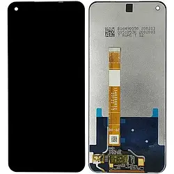 Дисплей для Oppo A52/A72/A92 модуль у зборі (екран та сенсор) p/n:1540396652 2001417, Чорний