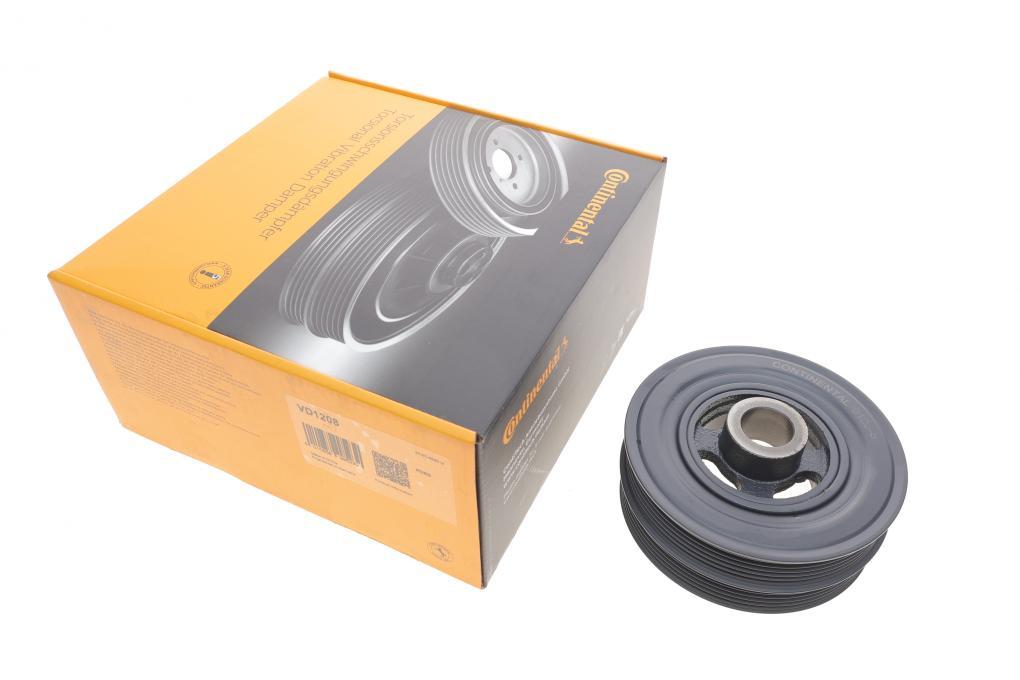 Шків колінвалу Ford Focus II/III/Mondeo IV 1.4-1.6 Ti 04- CONTINENTAL VD1208 UA61