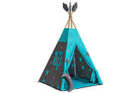 Вигвам-палатка детская, каркасная. Сказочный Утро 100*100*150 см