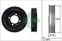 Шків колінвалу Opel Combo 1.7DTI 16V 01- 6PK (Y17DTL/Y17DT) INA 544 0125 10 UA61, фото 3