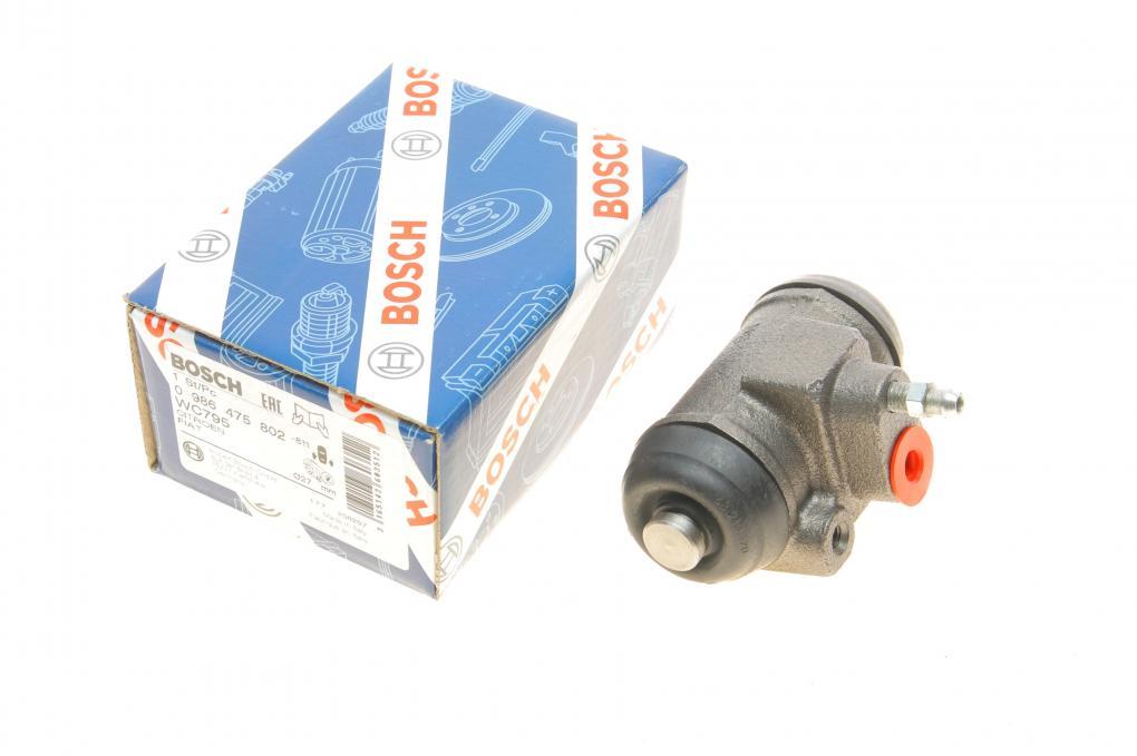 Циліндр гальмівний (задній) Citroen Jumper/Fiat Ducato/Peugeot Boxer 94- BOSCH 0 986 475 802 UA62, фото 1