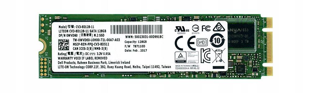 Накопичувач SSD M.2 2280 128 GB Liteon (CV3-8D128-11) "Б/У"