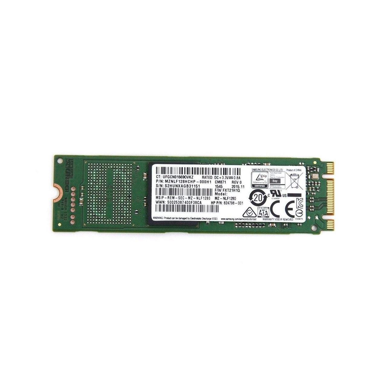 Накопичувач SSD M.2 2280 128 GB Samsung (MZ-NLN128F) "Б/У"