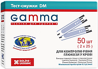 Тест-полоски GAMMA DM (50 шт)