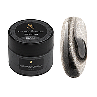 Гель-фарба вітражна FOX Art-paint Vitrage Black, 10 мл