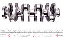 Колінчастий вал Ford Transit 2.2/2.4 TDCi 06- FORD BK2Q6303AA UA61, фото 3