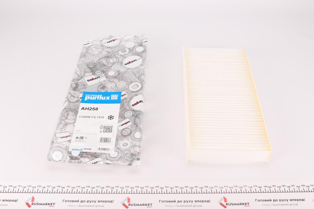 Фільтр салону Fiat Scudo/Citroen Jumpy/Peugeot Expert 1.6-2.0 HDi 07- PURFLUX AH258 UA62, фото 1