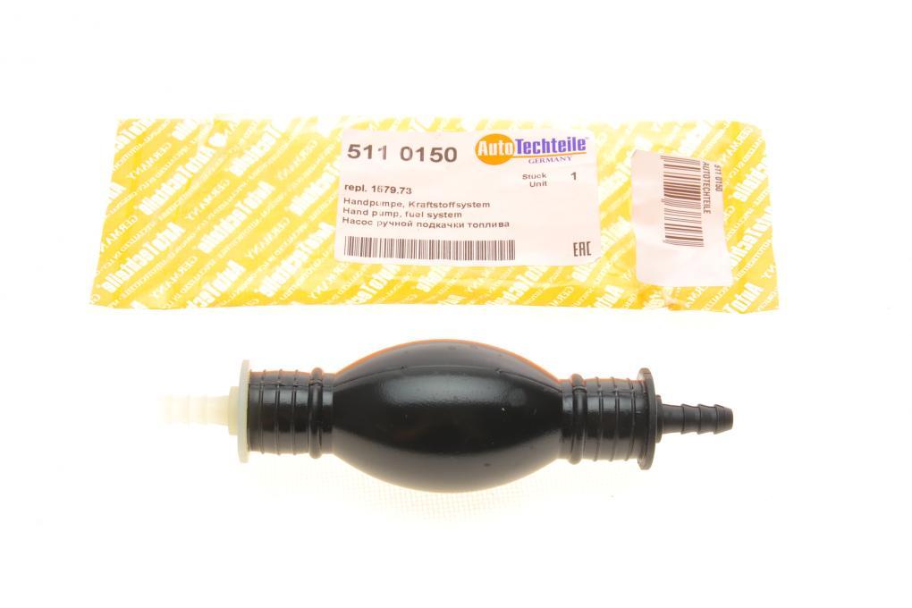 Груша підкачки (d=8mm) Citroen Jumper/Fiat Ducato/Peugeot Boxer 96- AUTOTECHTEILE 511 0150 UA61