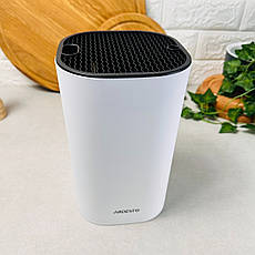 Біла браш-підставка для ножів і кухонного приладдя ARDESTO Gemini, фото 4