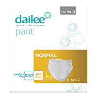 Подгузники для взрослых Dailee Pant Premium Normal L 14 шт (8595611625633) - Вища Якість та Гарантія!