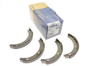 Колодки ручника MB C-class (W202/203) 93-07/A-class (W168/169) 97-12 (164x20) KAMPOL K-801 UA62
