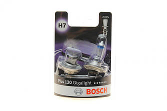 Автолампа H7 12V 55W PX26d Gigalight +120% BOSCH 1 987 301 426 UA62